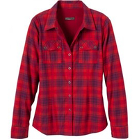 ├登山樂┤美國 prAna  女 保暖 襯衫型夾克 可單穿可當薄外套 # 88374176 格子綠 紅格紋