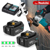 BL1860 Original For Makita 18V Battery Bl1850b Bl1860 Bl1860 Bl1830 Bl1815 Bl1840 LXT400 for Makita 18v Tools Drill With Charger