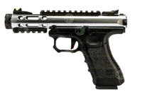 【翔準軍品AOG】WE GALAXY克拉克連發(銀) 瓦斯手槍 生存遊戲 金屬上槍身 AAP01 GLOCK