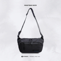 Extended Gozo - Waist Bag Tas Selempang Pria Waterproof Tas Pinggang Pria Slingbag Pria Anti Air