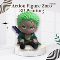 Action Figure Zoro - Action Karakter Zoro 3D Printed Figure Printing filamen PLA+ Premium