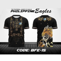 เสื้อยืด EAGLES, PHILIPPINE EAGLES, เสื้อยืดโปโลพิมพ์ลาย 3 มิติ, แขนสั้นฤดูร้อน, คอลเลกชันใหม่ 2024