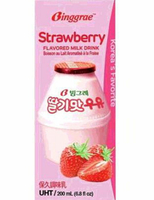 C298720 BINGGRAE STRAWBERRY MILK 草莓牛奶（保久調味乳）
