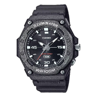 CASIO 卡西歐 MW-620H-1AV 清楚易見條形時標潮流腕錶 黑面 48.1mm｜樂天全館特惠中★指定刷卡回饋10%