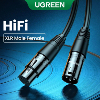 UGREEN สายเคเบิล XLR ตัวผู้ ต่อสาย AUX ตัวเมีย