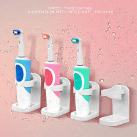 Creative Traceless Stand Rack Organizer Electric Wall-Mounted Holder Space Saving toothbrush holder for Oral B/Philips/Xiaomi