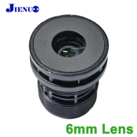 JIENUO 6mm Lens HD Fixed Iris Surveillance Security M12 Aperture Image Format Video For CCD CCTV Camera Ip Digital Analog System