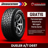 BRIDGESTONE 265/65 R17 112S DUELER A/T D697 PENGIRIMAN