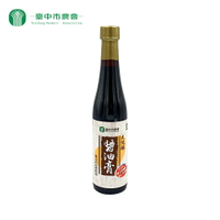 【台中市農會】大純釀黃豆醬油膏-400毫升/瓶
