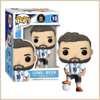 FUNKO POP Lionel Messi Action Toys Figures Highly Loved Welcomed Famous Football Player Desktop Orna