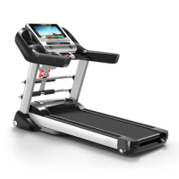 BunnyHi PBJ061 Cheap Multifunctional Electric Trademill Gym Equipment Home Foldable Running Machine Treadmill With Color Screen
