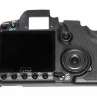 Original 50D 50D Rear Back Cover With LCD and Buttons Flex Cable Repair Part For Canon 50D