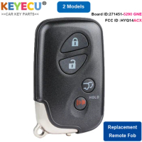 KEYECU Smart Keyless Remote Key Fob HYQ14ACX for Lexus RX350 RX450 RX450h GX460 LX570 CT200h 271451-5290 GNE Board SUV Button