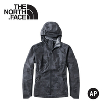 【The North Face 男 防水外套《迷彩印花》】3YVE/防水外套/衝鋒衣/防風外套/保暖外套/防風