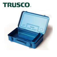 【Trusco】後備型工具箱-側提把-鐵藍(T-360)