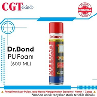 Dr. Bond PU Foam Sealant 600ml - Busa Semprot Pengisi Celah Lubang Dinding & Peredam Suara - Waterpr