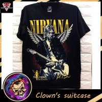 jaket airbag celana pendek pria Nirvana Kurt Cobain Band Kemeja(cod) celana pendek pria jaket airbag