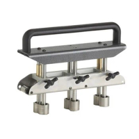 3 Station Edge Roller Bender Roofing Sheet Metal Bending Tool for 0‑90 Degree Angle 13‑130mm Bending