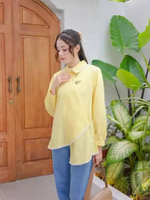 Ederra Kana Top / Atasan Wanita L/XL Yellow Butter
