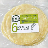 Vỏ Bánh Tortilla Vỏ Tacos Nguyên cám (Túi 6)