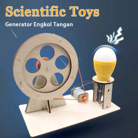 Mainan Rakitan Generator Mini Mainan Anak Rakitan Generator Bohlam Kayu Diy Untuk Edukasi Pengetahua