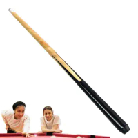 Kids Pool Cue Sticks Portable 90cm Wooden Billiard Cue Reusable Billiard Cue For Pool Table Black Pool Cue For Home Billiard