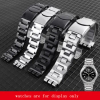 Fine Steel Watchband Replacement Swatch YSS317G Stainless Steel Wristband 17mm 19mm Men Women Metal Strap