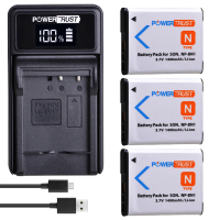 PowerTrust NP-BN1 NP BN1 battery LED USB Charger For Sony DSC TX9 T99 WX5 TX7 TX5 W390 W380 W350 W32