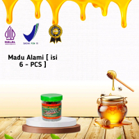 Madu Bubuk Herbal Buaya Jantan kemasan Botol isi 6-BTR