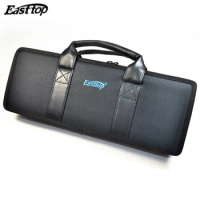 Easttop 10 Holes Harmonica Bag Diatonic Harmonica Case For 7pcs /12pcs Blues Harp Mouth Organ Musical Instruments Bags