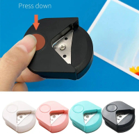 megoce Mini Mudah Alih Pemotong Kertas Mesin Kerja Kraf DIY Pemotong Fillet Pemotong Foto Kad Corner