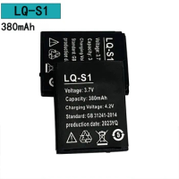 LQ-S1 Smartwatch Battery 380mAh Rechargeable Li-ion Polymer Battery Replacement for DZ09 U8 A1 GT08 V8 Smart Watch LQ-S1 3.7V