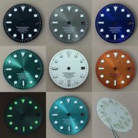 29mm Sunray Dial NH35 Luminous S Dial NH36 Marine Master Green Dial Modified Watch Accessories for Seiko NH35 NH36 Movement DIY