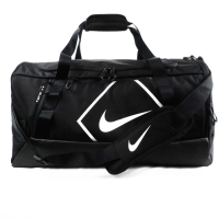 【NIKE 耐吉】Diamond Duffel 旅行背袋 重裝訓練袋 棒壘球裝備袋 獨立鞋袋 黑(IB3163-091)
