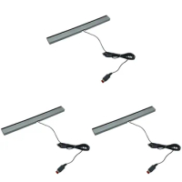 Game Move Remote Bar USB Plug Sensor Strip Wired Remote Sensor Bar for Wii/Wii U
