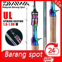DAIWA Rod Casting Rod Joran Pancing Spinning Rod 1.8/1.98m Fishing Rod UL Power Solid Carbon Lure Ou