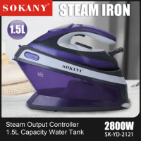 SOKANY2121 large tank iron household ing machine steam