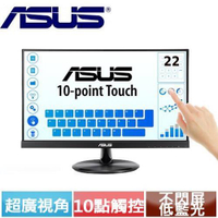 【跨店20%回饋 再折$50】    ASUS華碩 22型 IPS無邊框觸控式螢幕 VT229H