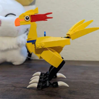 Gobricks Building Blocks MOC Animal Model Final Bird Chocoboed Action Figures Cloud Strife Sephiroth Bricks Christmas Gifts
