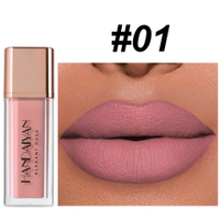 Lip gloss in 8 colors non-transferable and non-fading handaiyan matte lipstick waterproof and non-fa