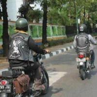 Side Bag/Tas Samping Motor Asli Kulit Bikin Gagah Bergaya Pasti Diskon