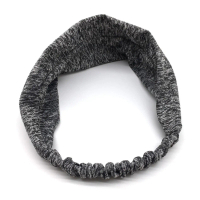 Women's Knit Wide-Brim Headband - Elastic Solid Color Sweatband for Sports Tennis Football