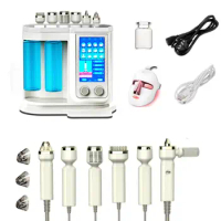 Newest 7 In 1 Oxygen Water Hydro Dermabrasion RF Bio Lifting Spa Facial Hydro Facial Microdermabrasion Beauty Machine