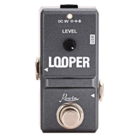 Rowin Tiny Looper Electric Guitar Effect Pedal 10 Minutes of Looping Unlimited Overdubs Homeland