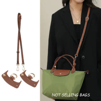 Bag Transformation Accessories for Longchamp New Mini Bag Straps Punch-free Genuine Leather Shoulder Strap Crossbody Conversion