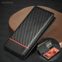 Luxury Leather Flip Wallet Case For Google Pixel 6 Pro Case Carbon Fiber Phone Cover For google Pixel 6 Card Holder Stand Cover