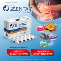 DẠ DÀY ZENTAC Sunpharma – Bổ tỳ, kiện vị, giảm viêm loét dạ dày, tá tràng, trào ngược da dày, thực q