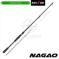 Joran Pancing Kaizen Nagao Shrimp Rod 150 / 165 / 180 | Ultra Sensitive | Solid Tip | Joran Udang Ga