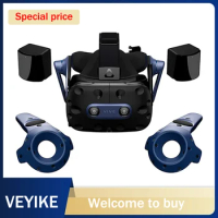 Htc Vive Pro 2 Complete Kit 2.0 Virtual Reality Vr Headset Pc Vr Headset Controller Virtual Reality