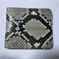 Dompet Kulit Ular Phyton piton python Asli Dompet Pendek Kartu